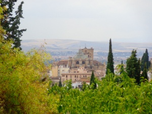 Granada -Sacromonte -ved catedrala